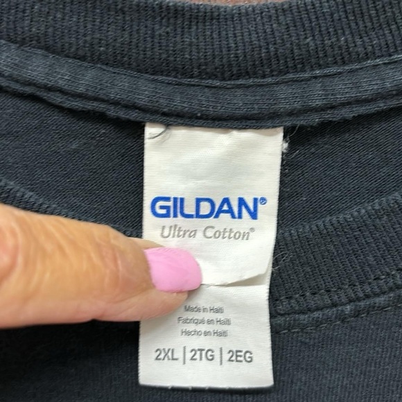Gildan 2x Pink Pony Gulf Shorts Tshirt B2 - Picture 3 of 3